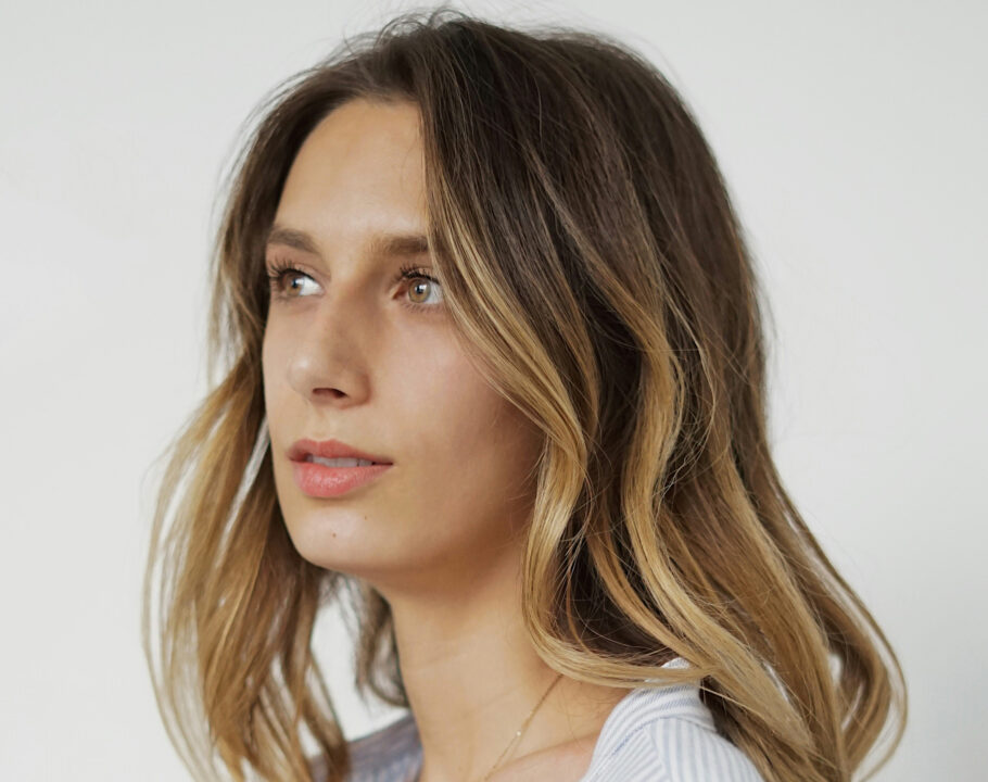 young woman looking off to the side