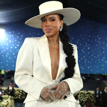 Kerry Washington attends the 2025 Met Gala Celebrating "Superfine: Tailoring Black Style" at Metropolitan Museum of Art